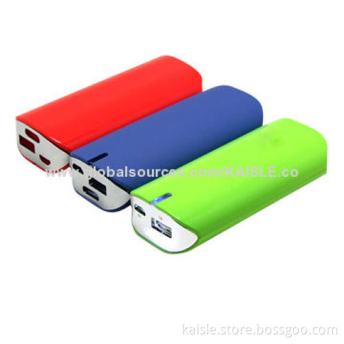 Power Bank with 4,000mAh Capacity, 5V at 1A Output